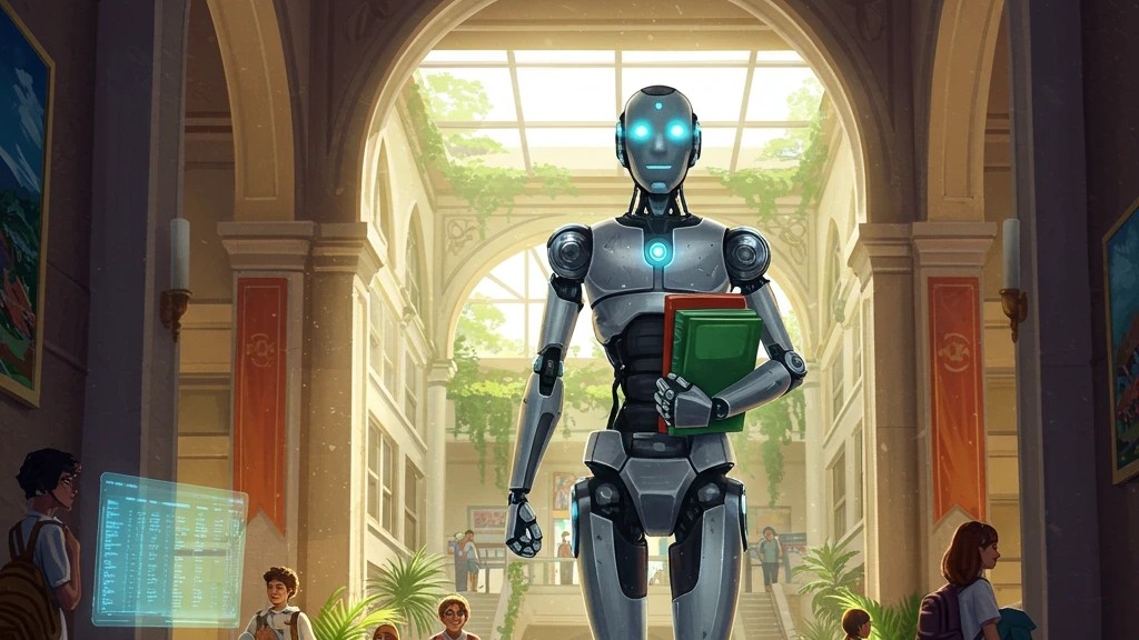 robot student
